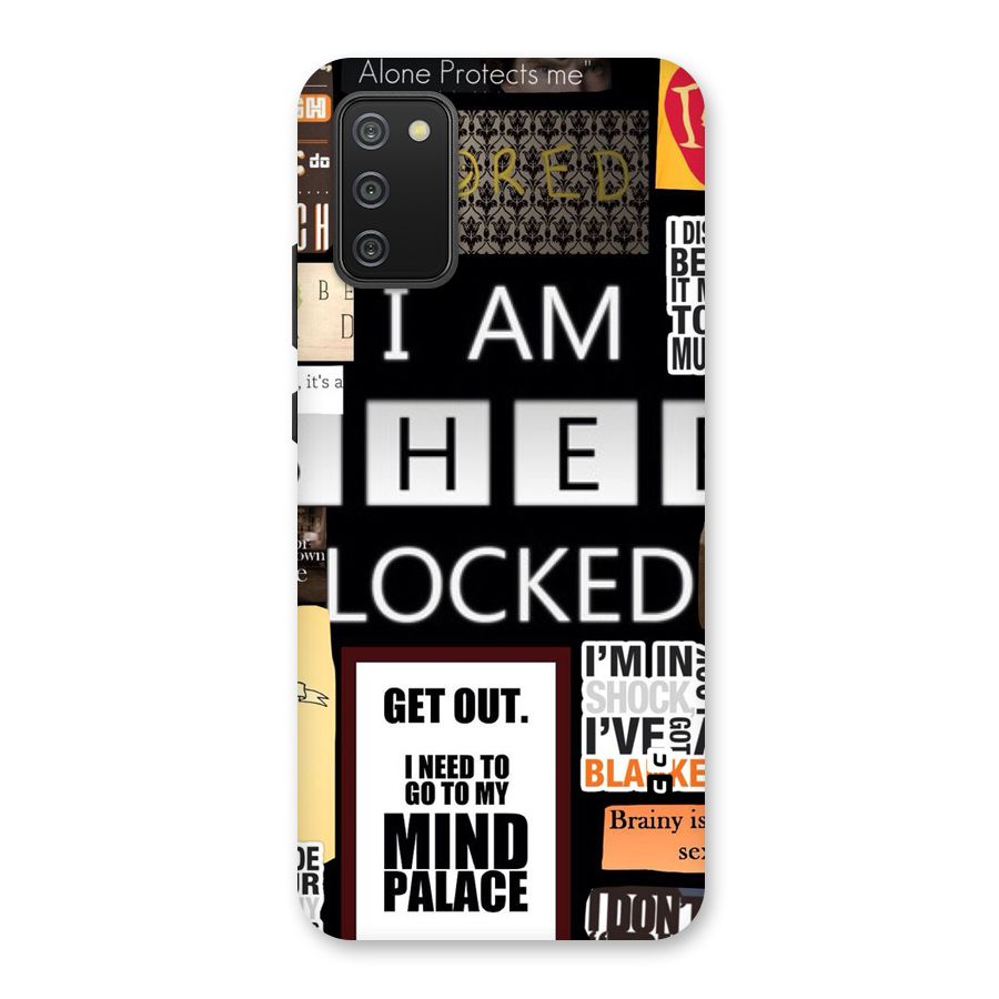 Mystery Pattern Back Case for Galaxy M02s