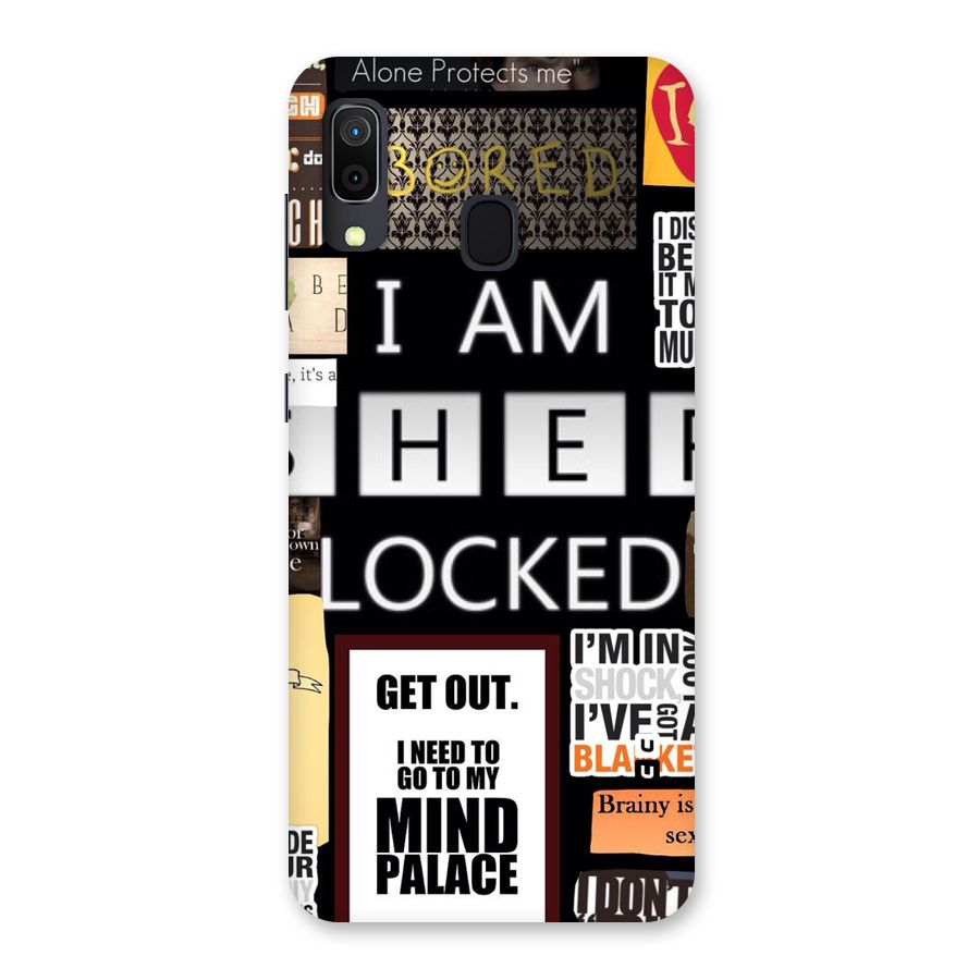 Mystery Pattern Back Case for Galaxy M10s