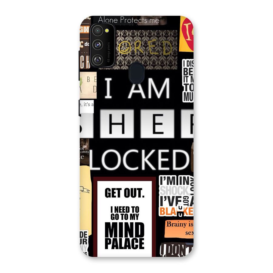 Mystery Pattern Back Case for Galaxy M30s