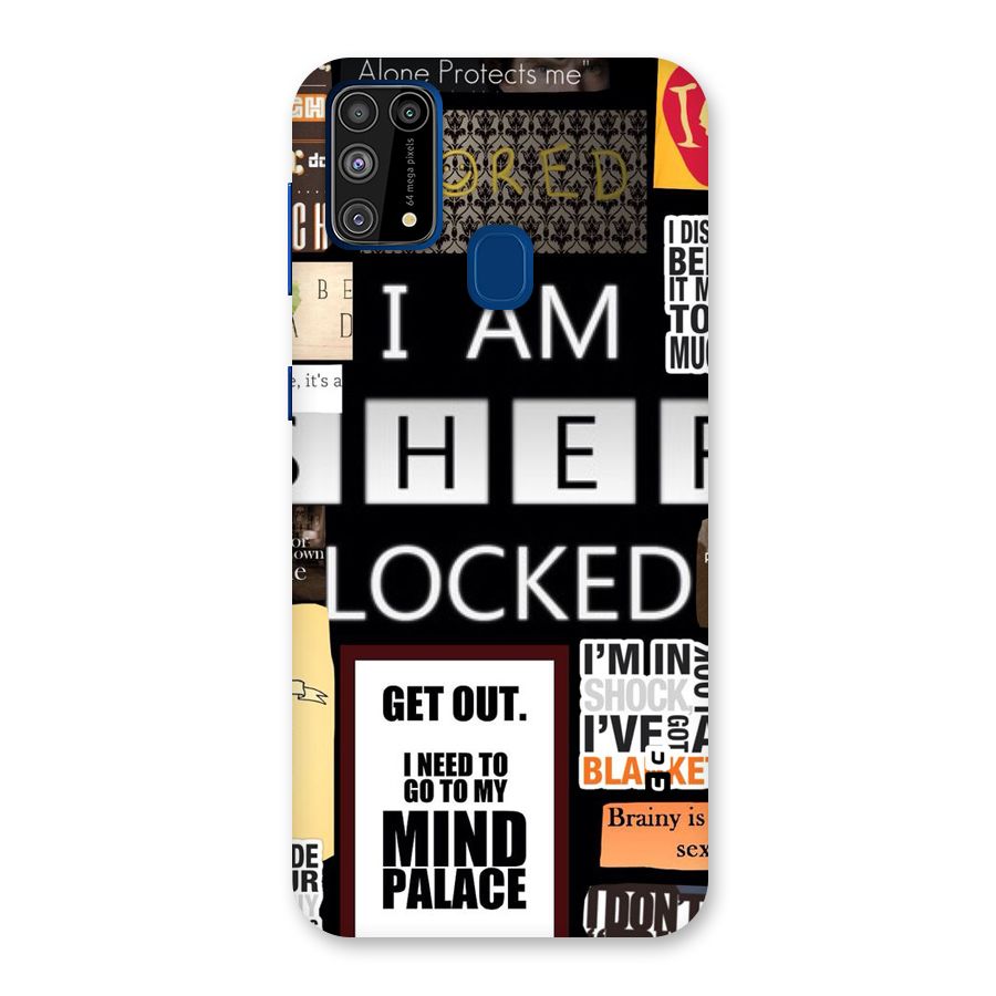 Mystery Pattern Back Case for Galaxy M31