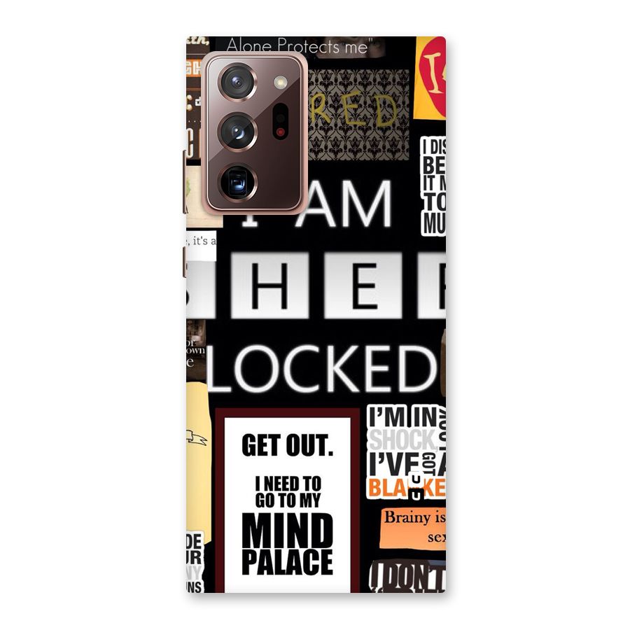 Mystery Pattern Back Case for Galaxy Note 20 Ultra