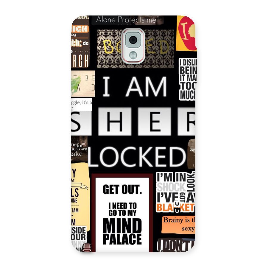 Mystery Pattern Back Case for Galaxy Note 3