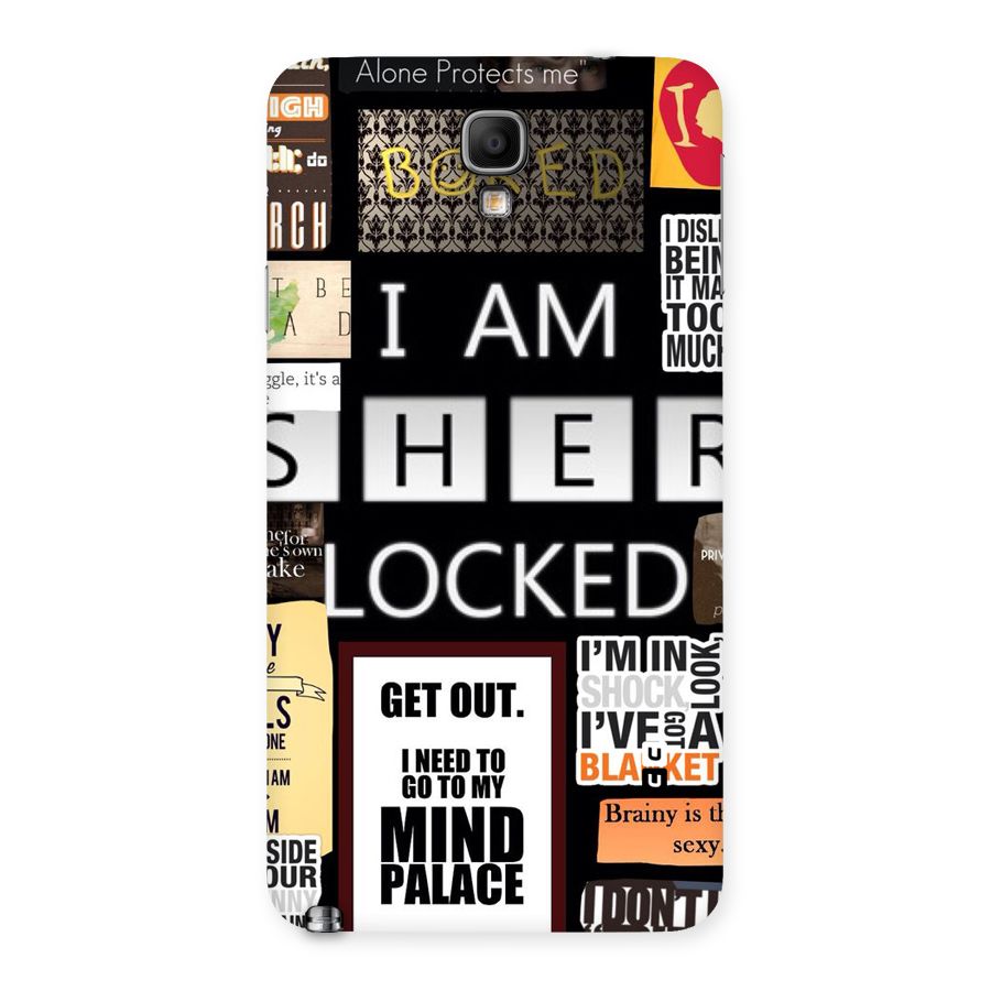 Mystery Pattern Back Case for Galaxy Note 3 Neo