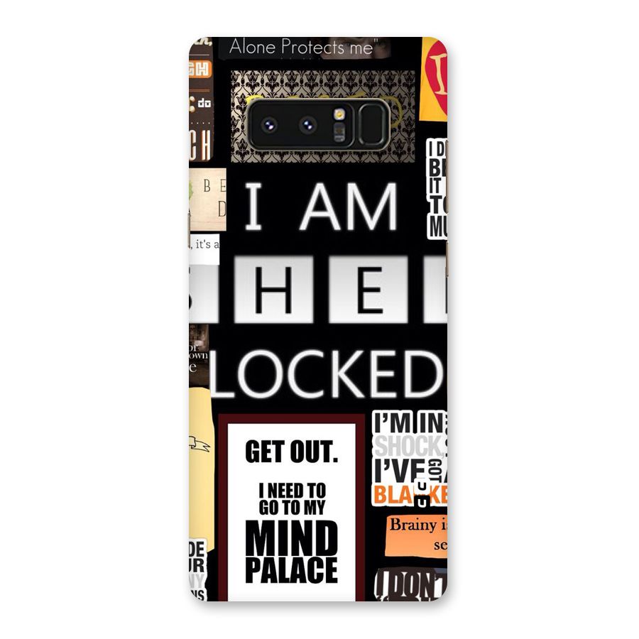 Mystery Pattern Back Case for Galaxy Note 8