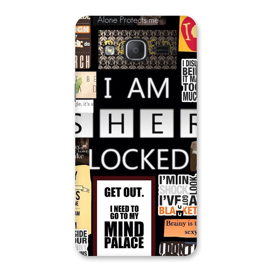 Mystery Pattern Back Case for Galaxy On7 2015