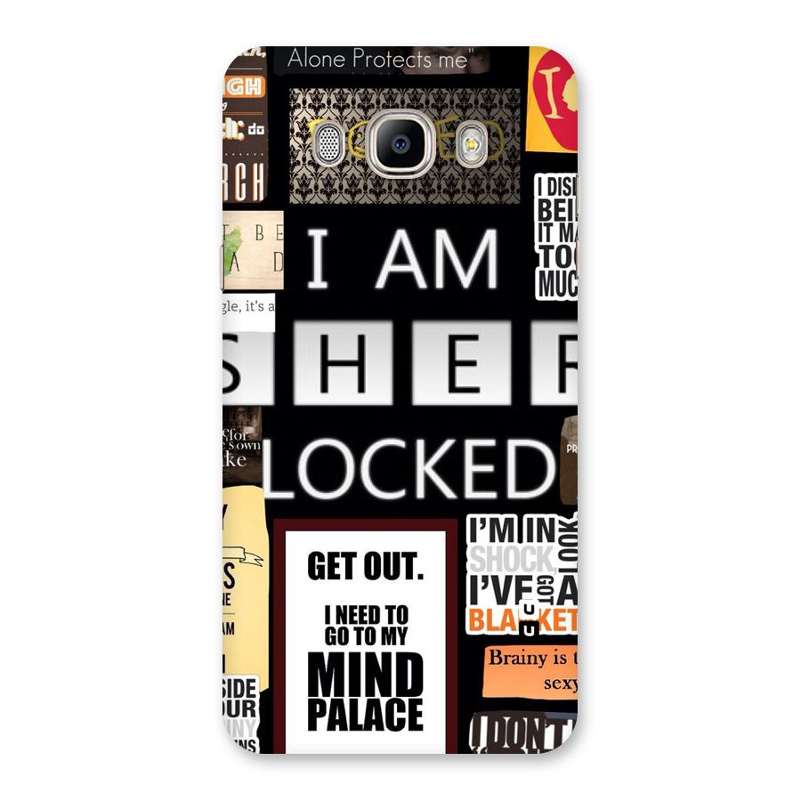 Mystery Pattern Back Case for Galaxy On8