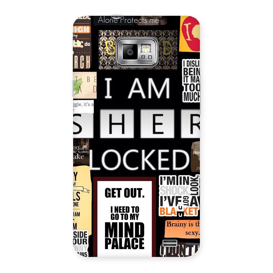 Mystery Pattern Back Case for Galaxy S2