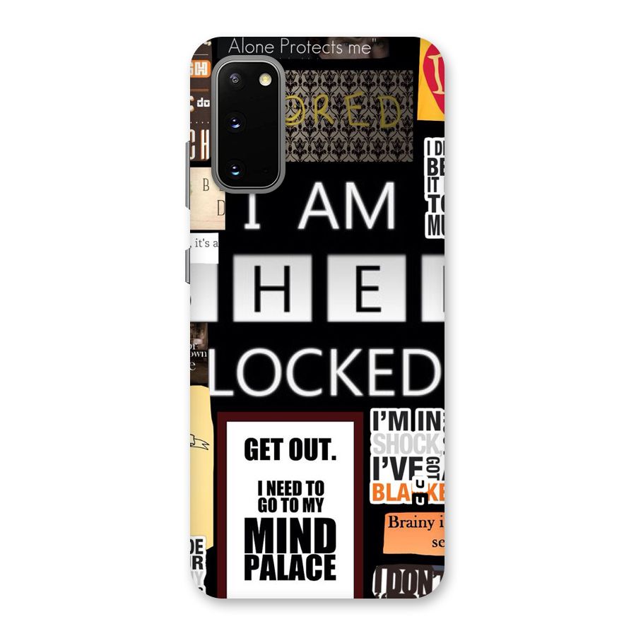 Mystery Pattern Back Case for Galaxy S20