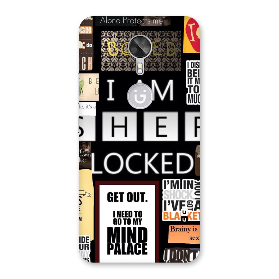 Mystery Pattern Back Case for Gionee A1