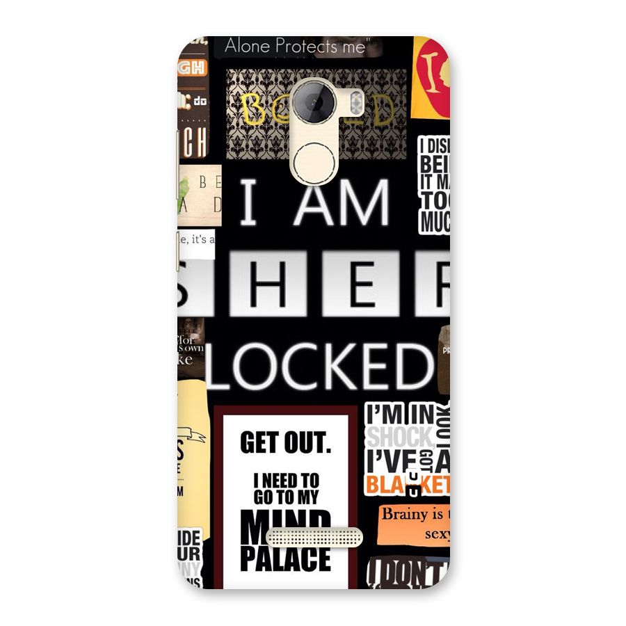 Mystery Pattern Back Case for Gionee A1 LIte