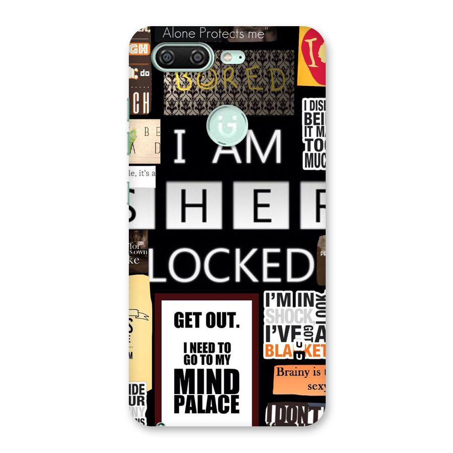 Mystery Pattern Back Case for Gionee S10