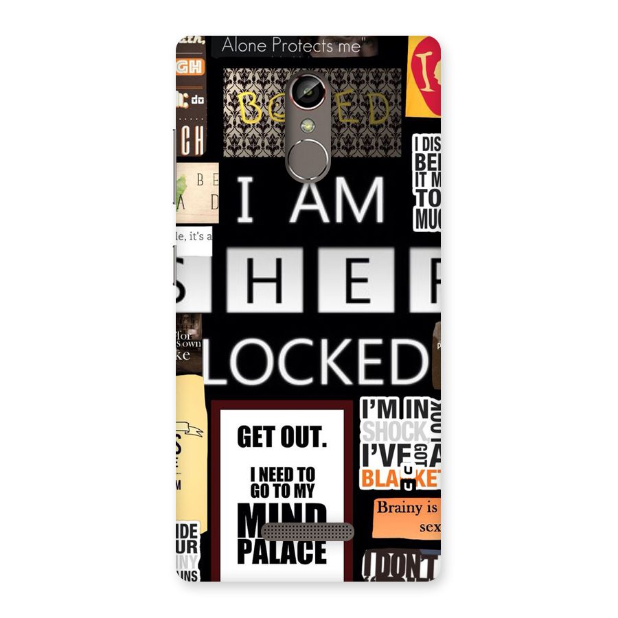 Mystery Pattern Back Case for Gionee S6s