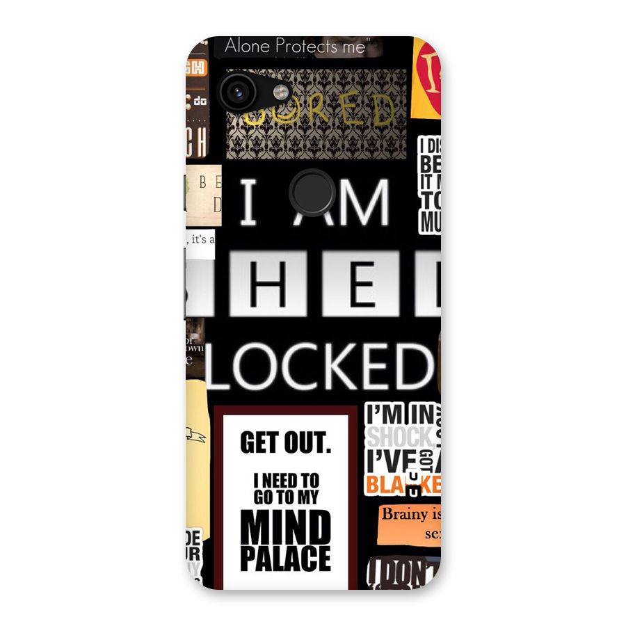 Mystery Pattern Back Case for Google Pixel 3a