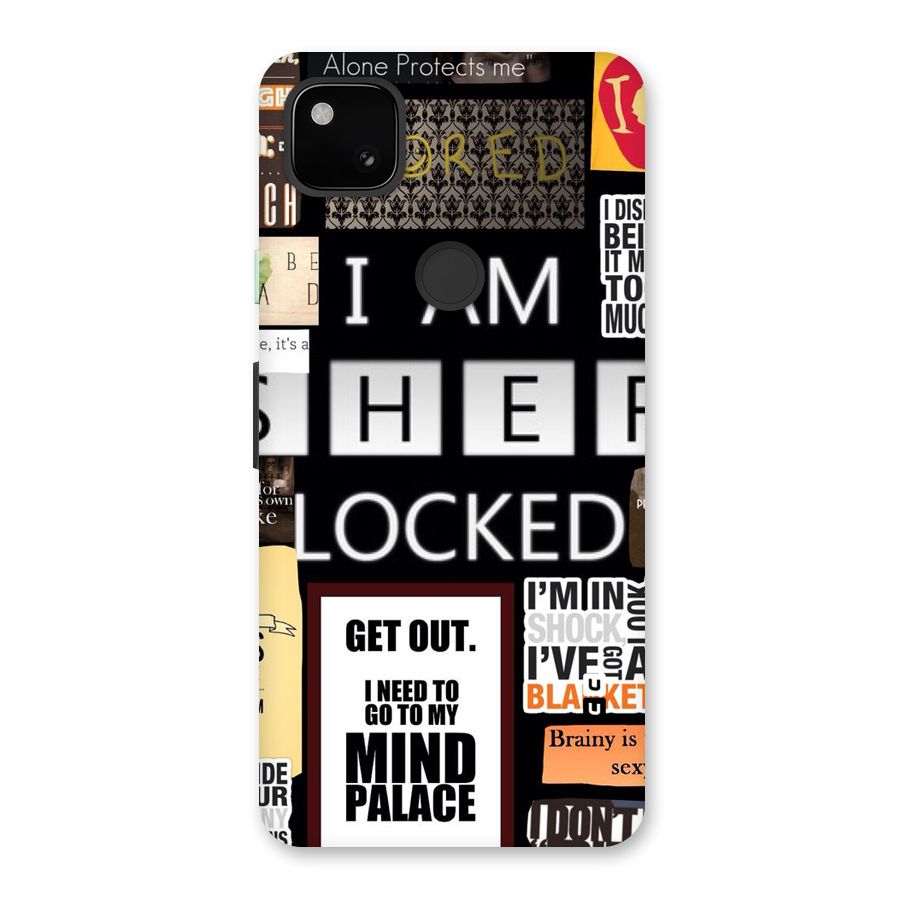 Mystery Pattern Back Case for Google Pixel 4a