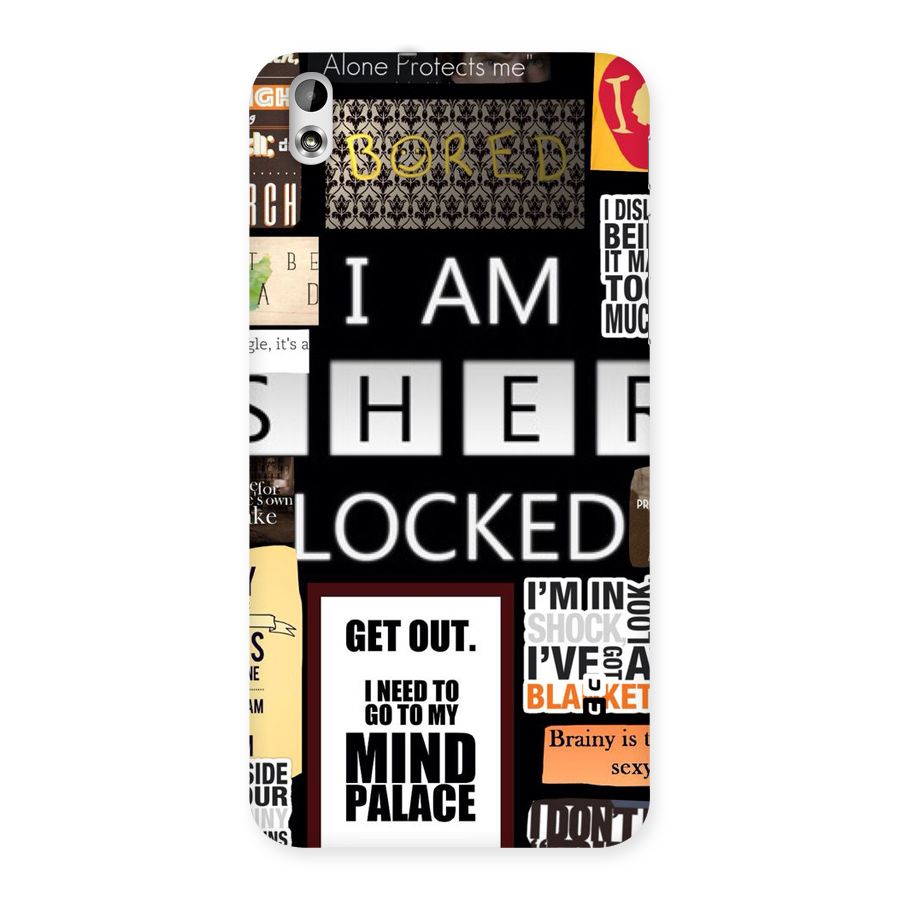 Mystery Pattern Back Case for HTC Desire 816g