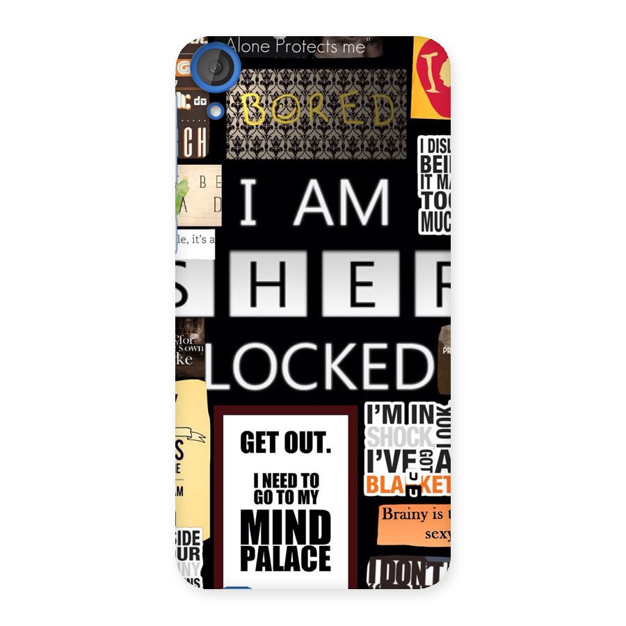 Mystery Pattern Back Case for HTC Desire 820