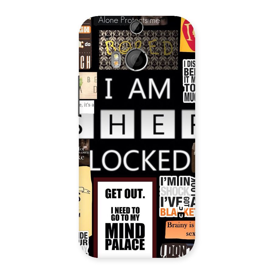 Mystery Pattern Back Case for HTC One M8