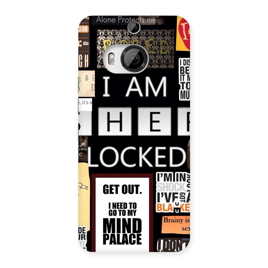 Mystery Pattern Back Case for HTC One M9 Plus