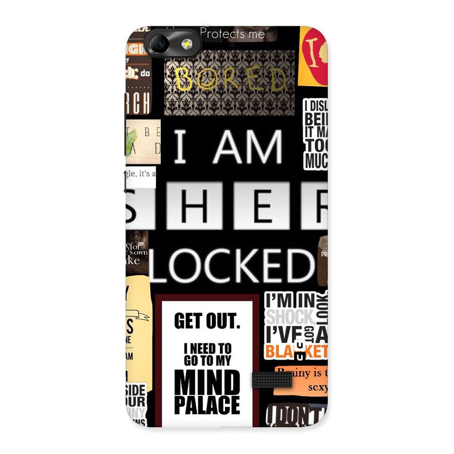 Mystery Pattern Back Case for Honor 4C