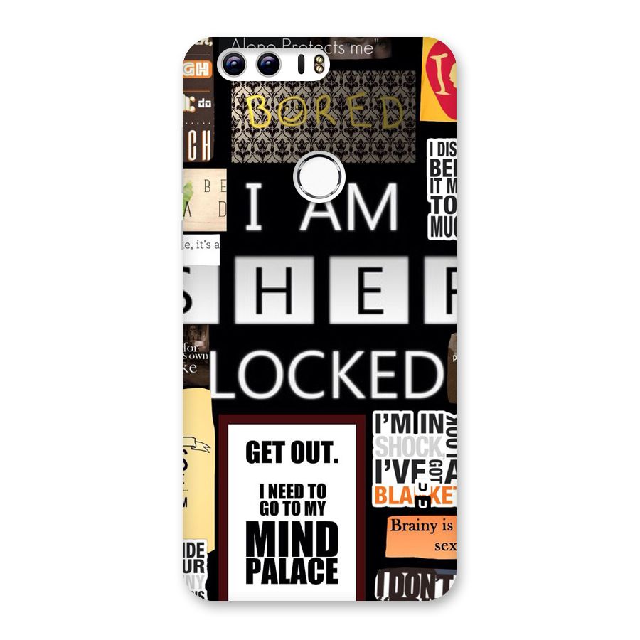 Mystery Pattern Back Case for Honor 8