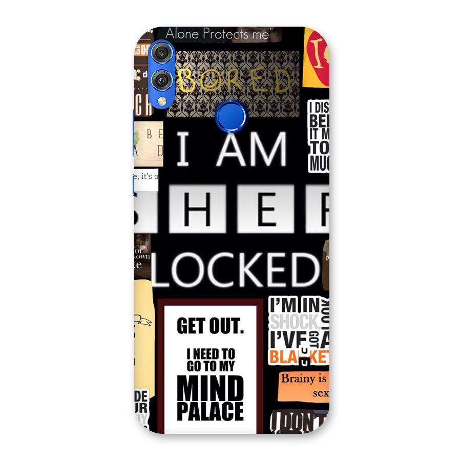 Mystery Pattern Back Case for Honor 8X