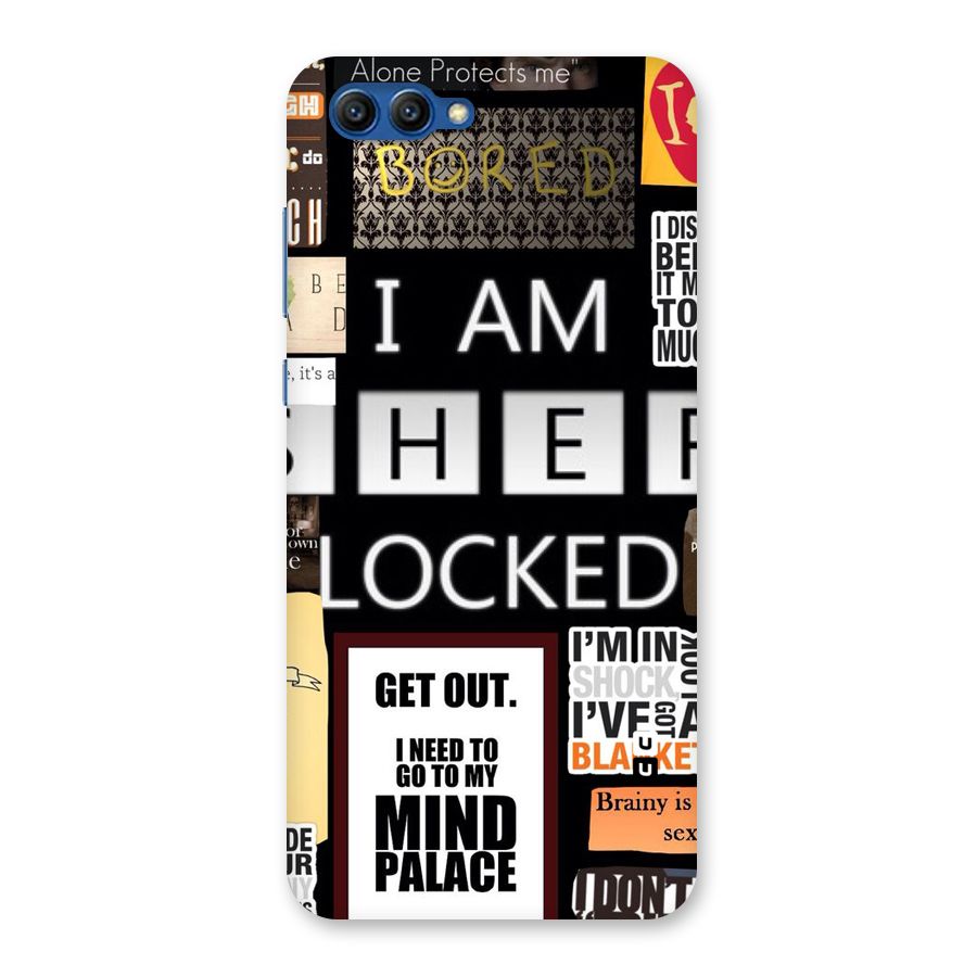 Mystery Pattern Back Case for Honor View 10