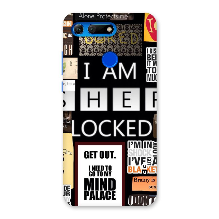 Mystery Pattern Back Case for Honor View 20