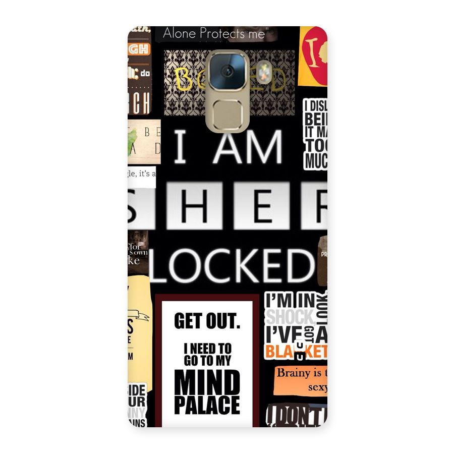 Mystery Pattern Back Case for Huawei Honor 7