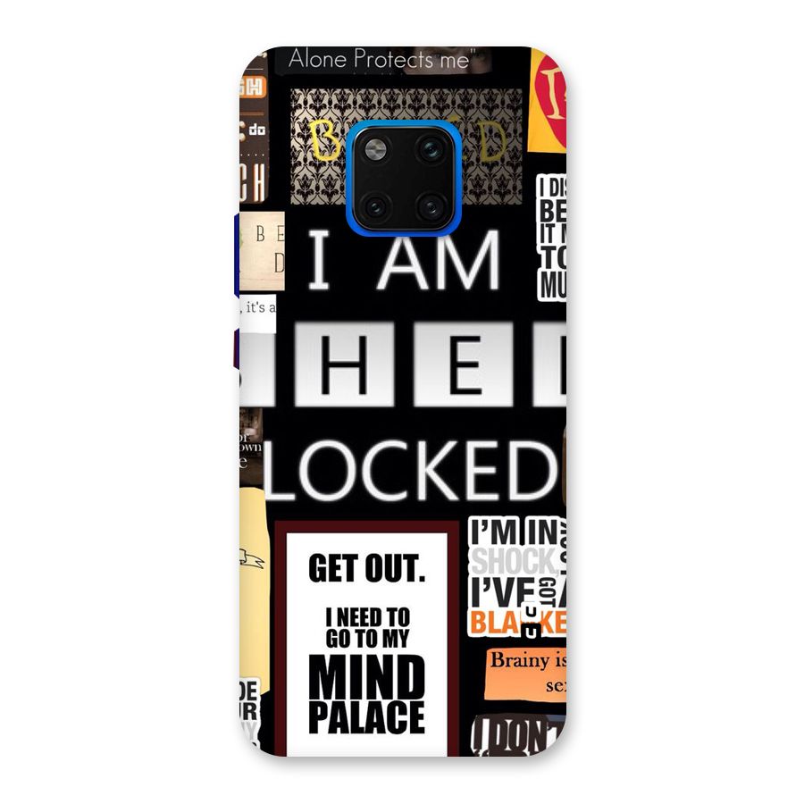 Mystery Pattern Back Case for Huawei Mate 20 Pro