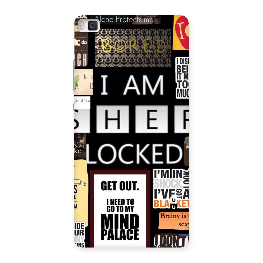 Mystery Pattern Back Case for Huawei P8