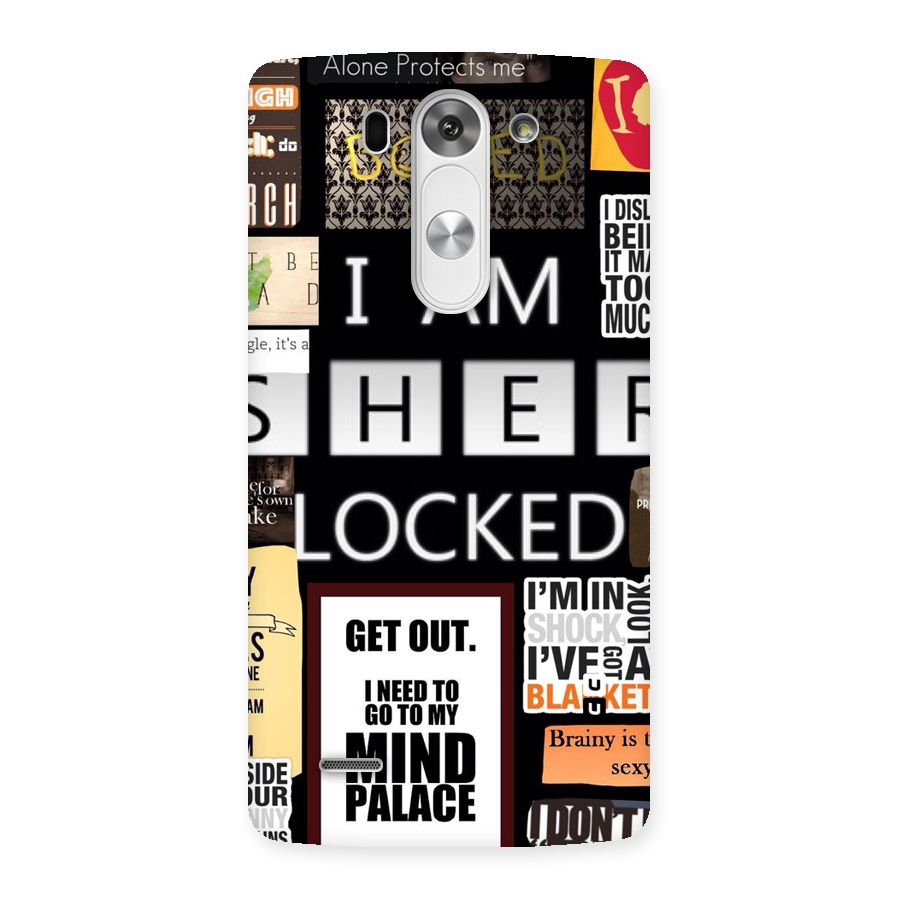 Mystery Pattern Back Case for LG G3 Beat