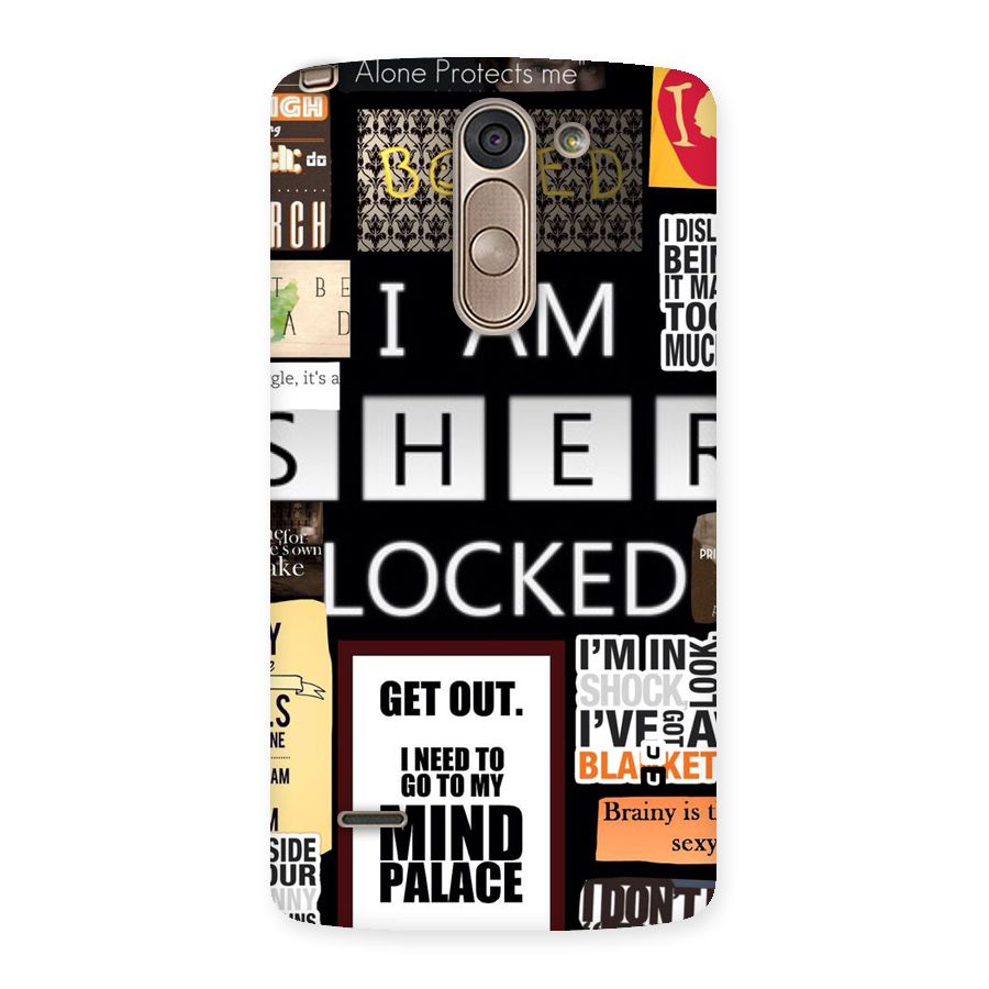 Mystery Pattern Back Case for LG G3 Stylus