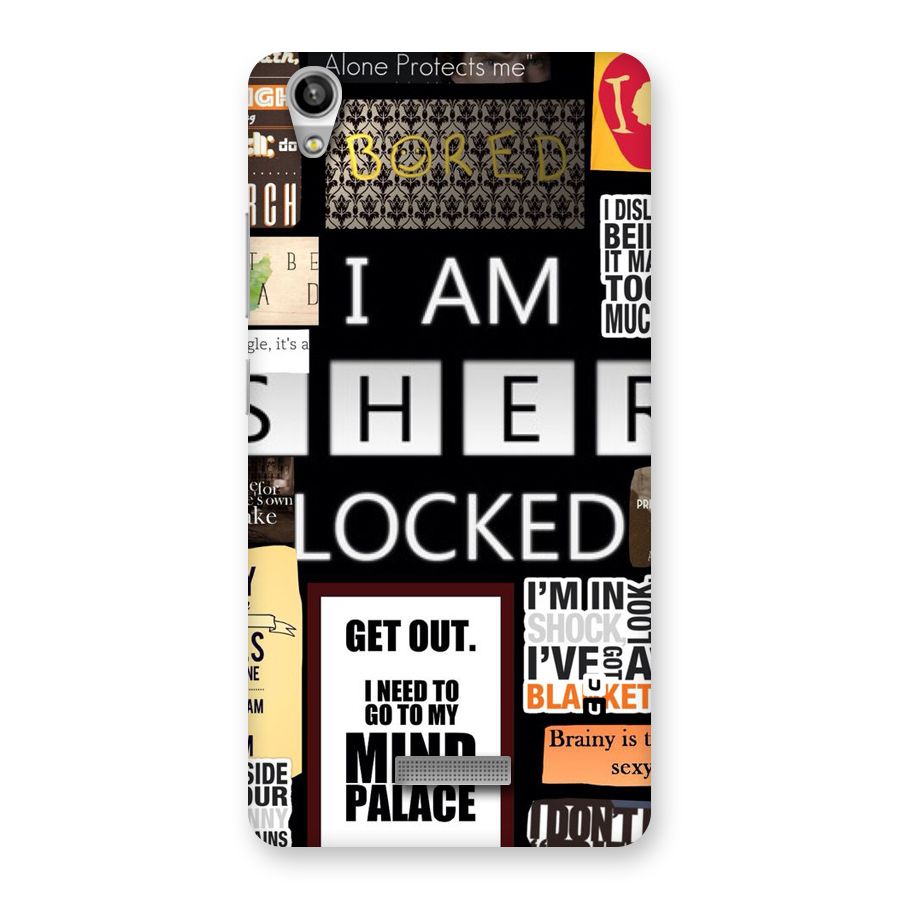 Mystery Pattern Back Case for Lava-Pixel-V1