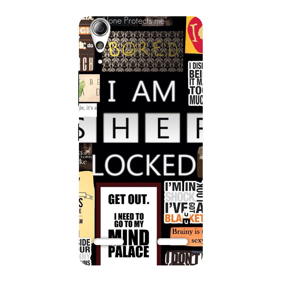 Mystery Pattern Back Case for Lenovo A6000