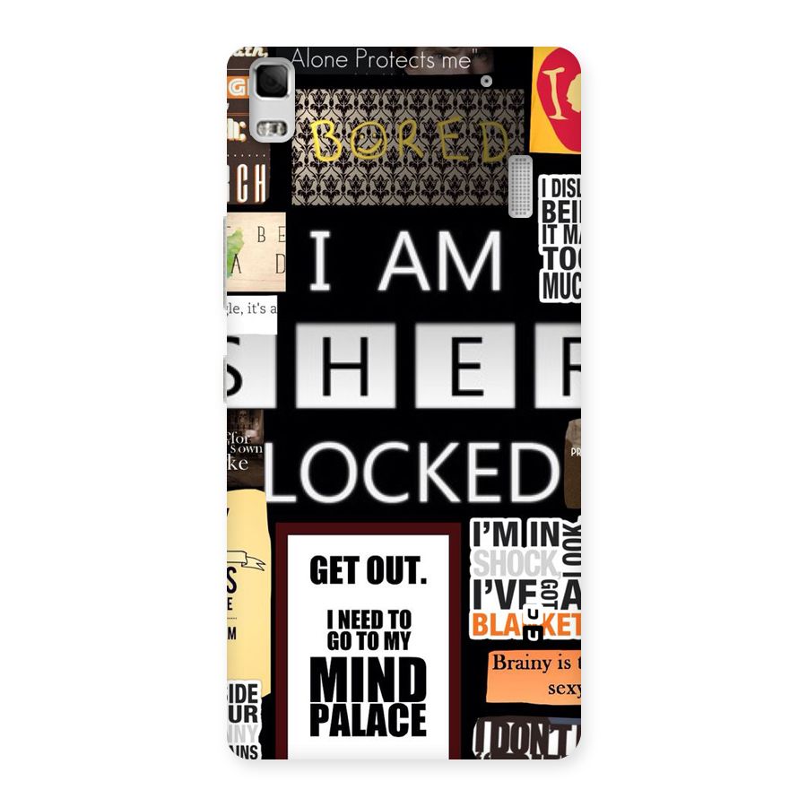 Mystery Pattern Back Case for Lenovo K3 Note