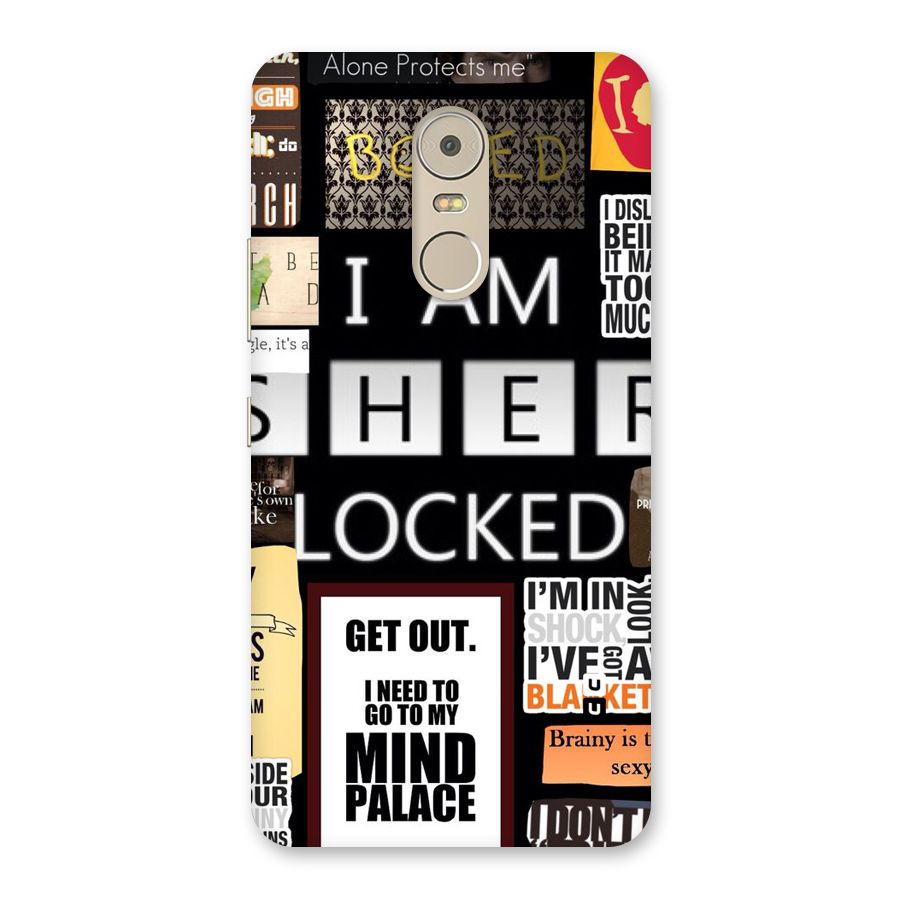 Mystery Pattern Back Case for Lenovo K6 Note
