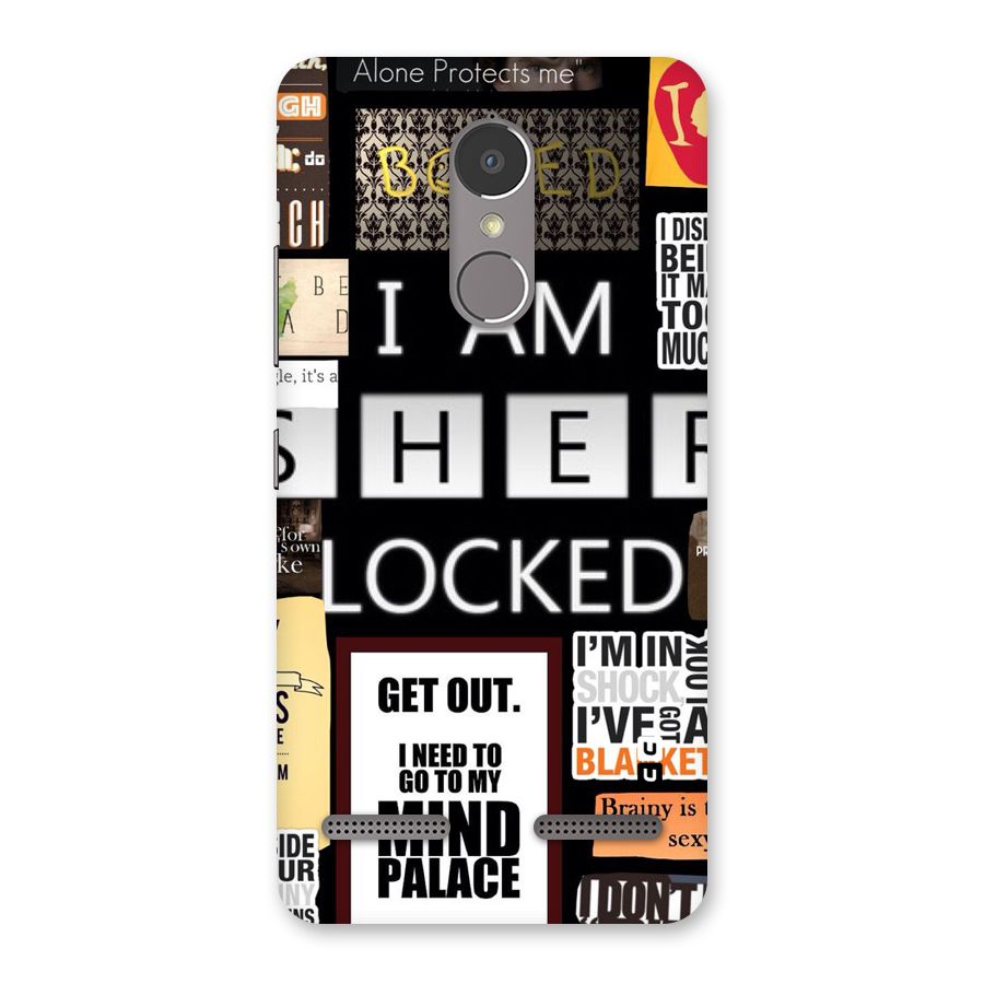 Mystery Pattern Back Case for Lenovo K6 Power