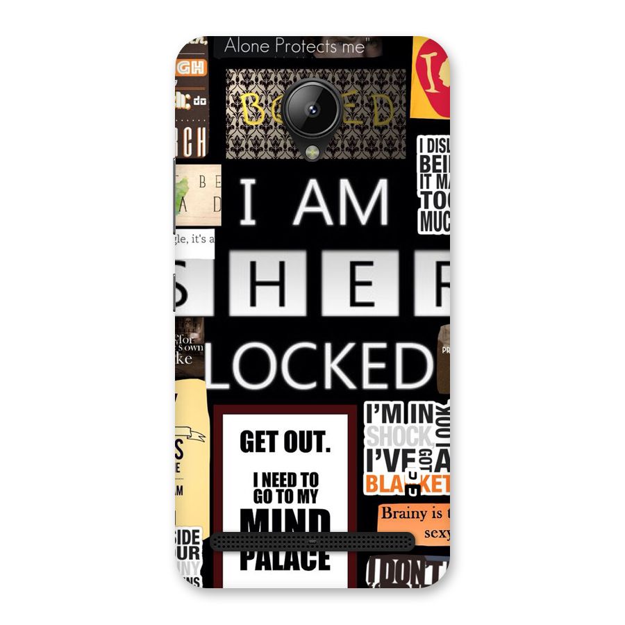 Mystery Pattern Back Case for Lenovo C2