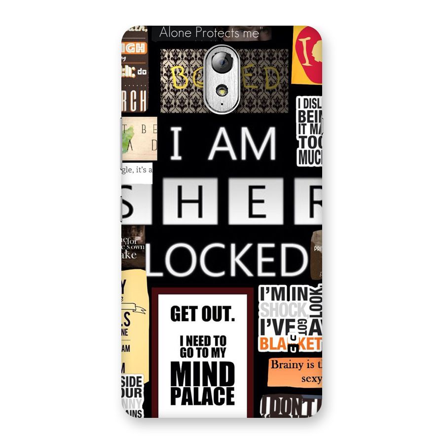 Mystery Pattern Back Case for Lenovo Vibe P1M