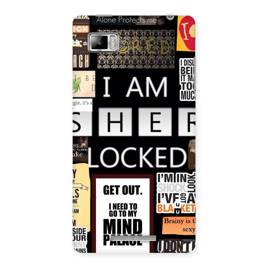Mystery Pattern Back Case for Lenovo Vibe Z K910