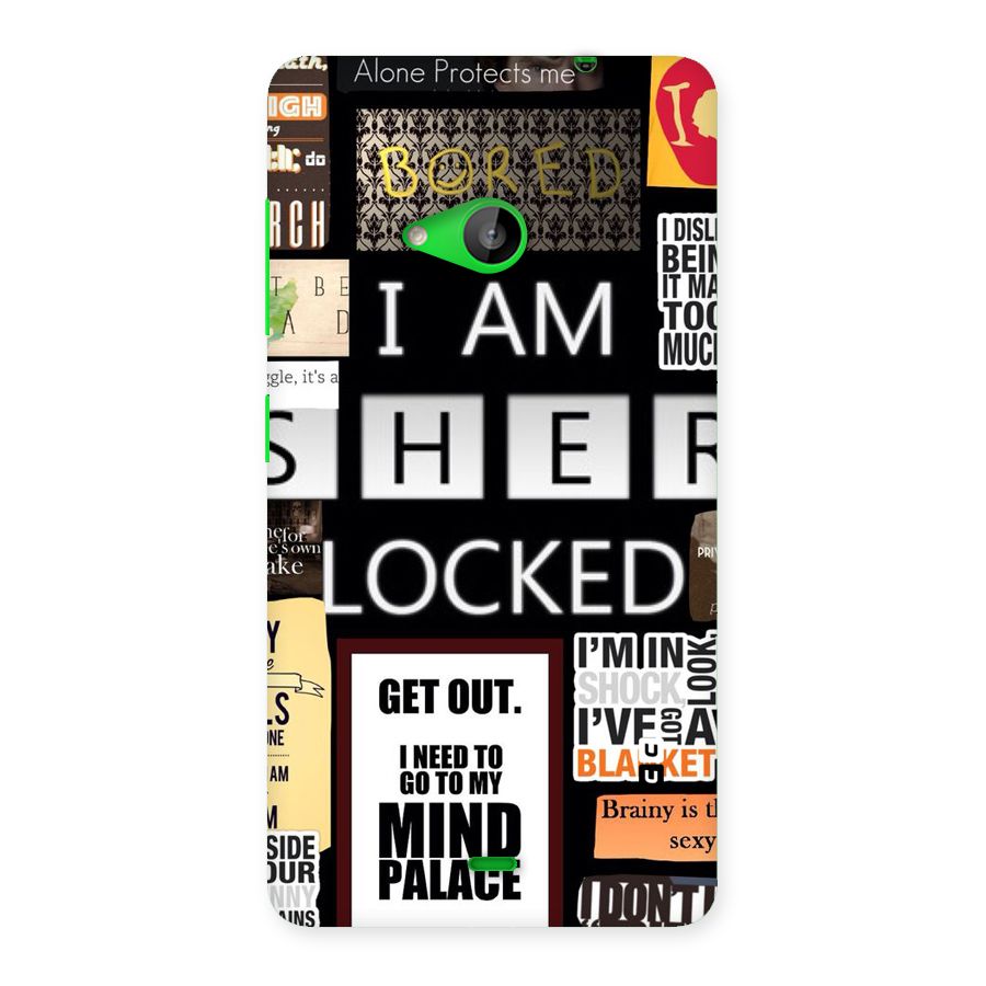 Mystery Pattern Back Case for Lumia 535