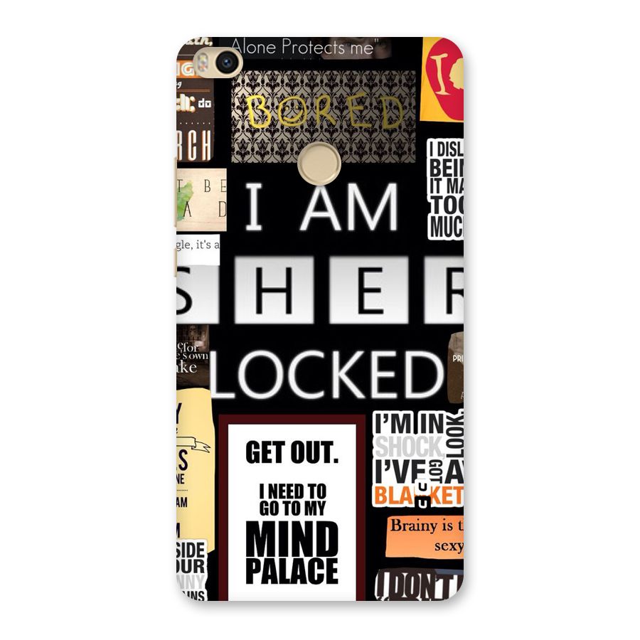 Mystery Pattern Back Case for Mi Max 2