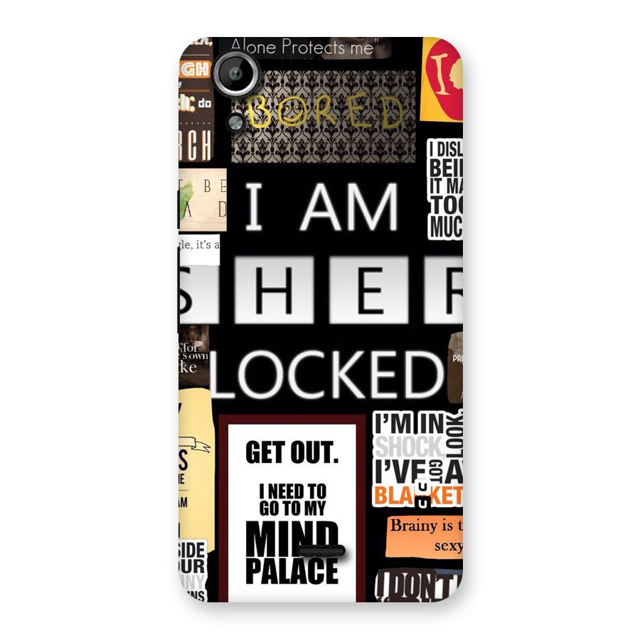 Mystery Pattern Back Case for Micromax Canvas Selfie Lens Q345