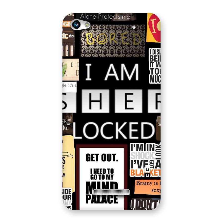 Mystery Pattern Back Case for Micromax Hue 2