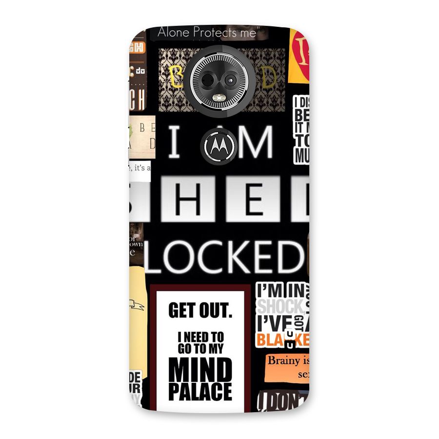 Mystery Pattern Back Case for Moto E5 Plus