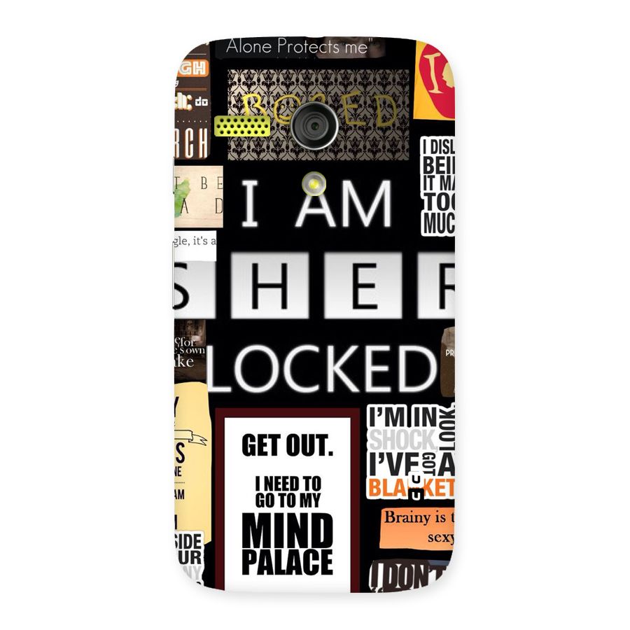 Mystery Pattern Back Case for Moto G