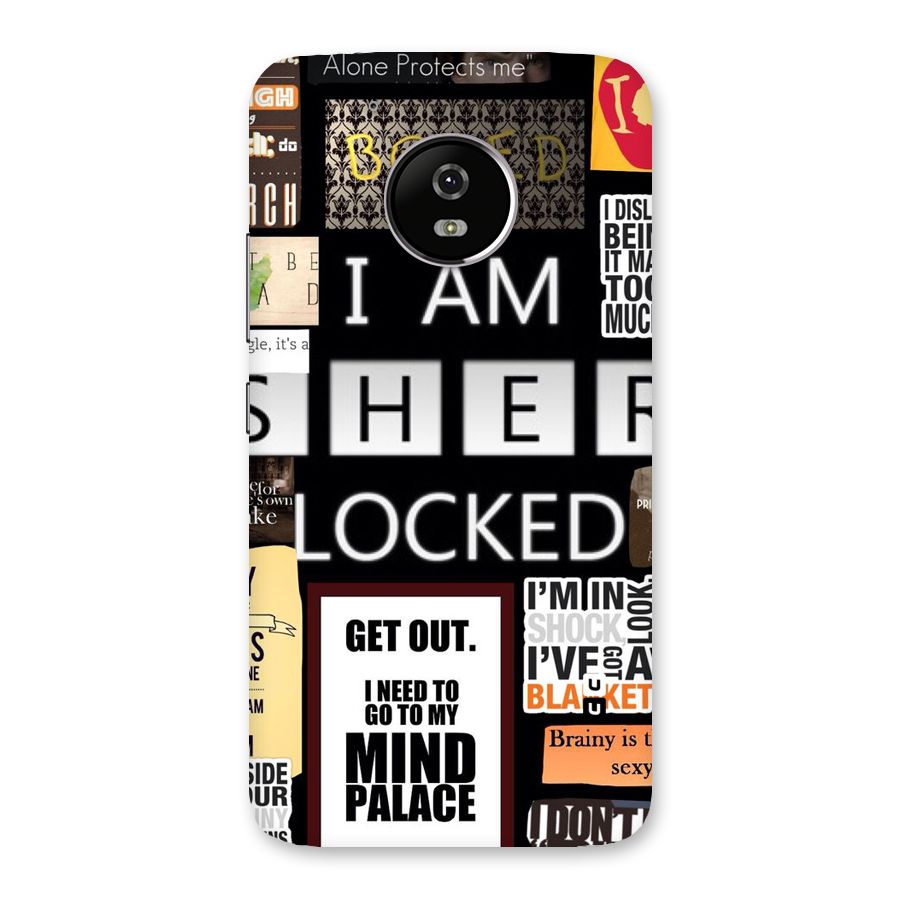 Mystery Pattern Back Case for Moto G5