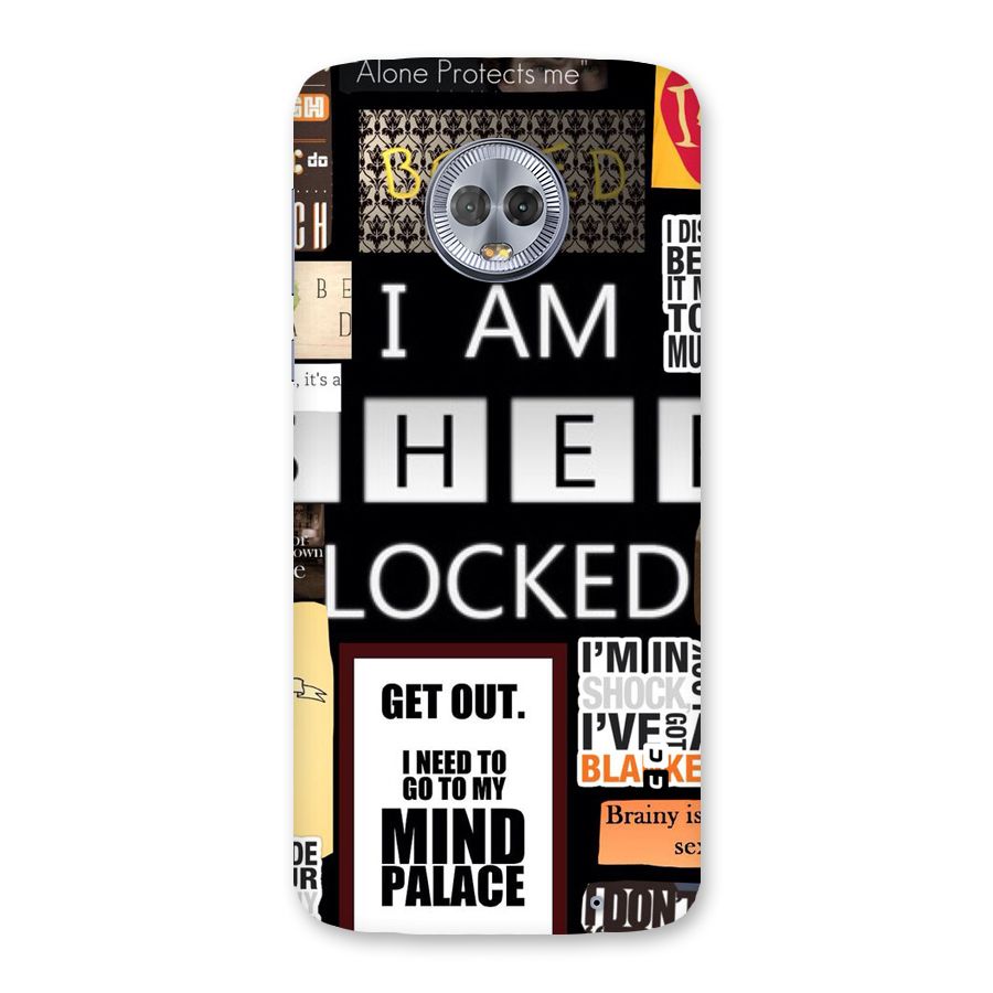 Mystery Pattern Back Case for Moto G6 Plus