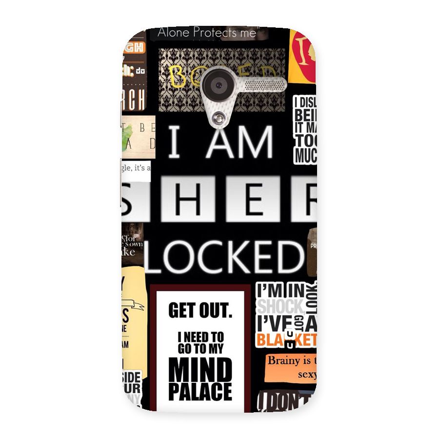 Mystery Pattern Back Case for Moto X