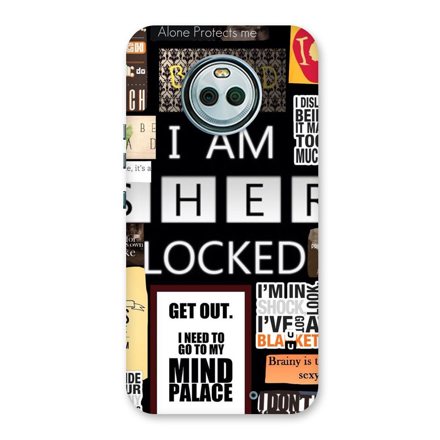 Mystery Pattern Back Case for Moto X4